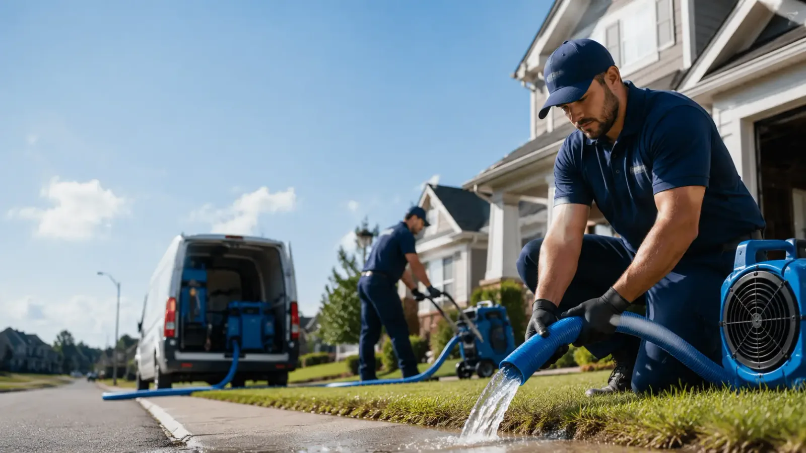 Flood Damage Restoration in China, TX